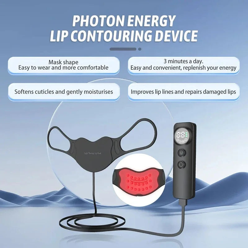 4-Mode LED Lip Therapy Device – Smooth, Hydrate & Brighten Lips | British Cosmetic Clinic
