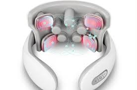 Smart 4-Head Neck & Shoulder Massager | Deep Heat Therapy & Muscle Pain Relief