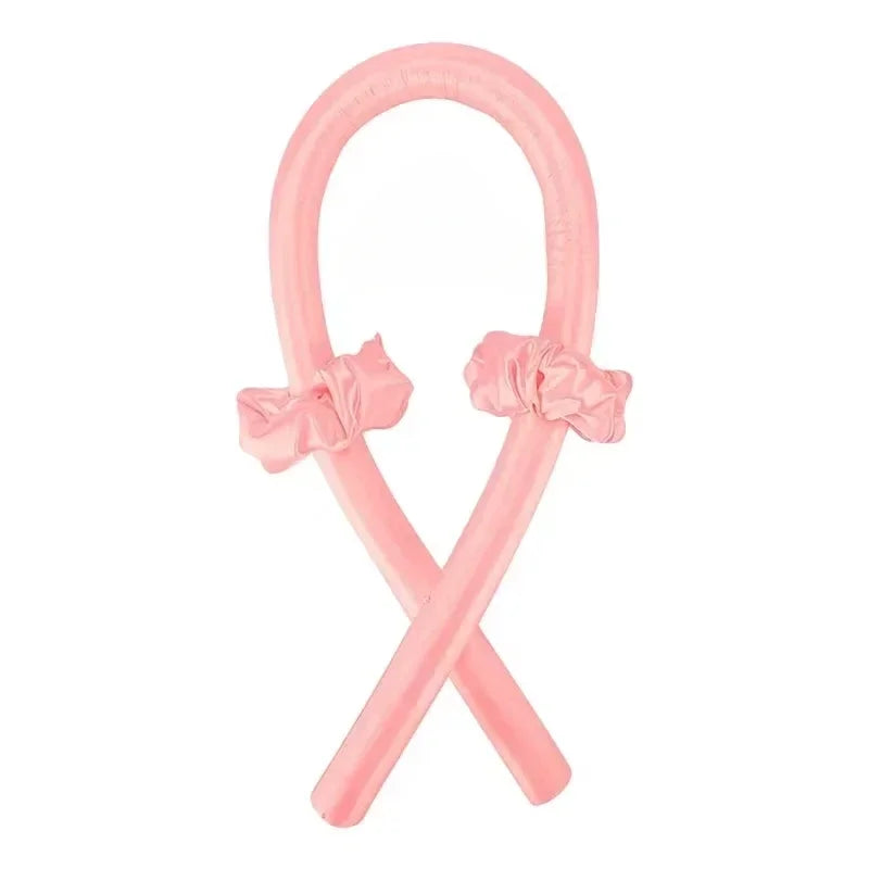 Luxury Heatless Silk Curling Ribbon Set - Effortless Overnight Curls Without Damage