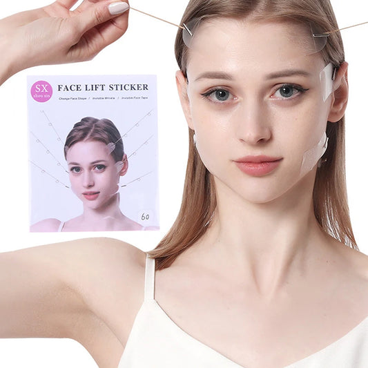 ✨ Instant Face Lift Tape – Invisible V-Shape Lifting & Anti-Aging Stickers | British Cosmetic Clinic