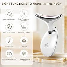 3 Colors/7 Colors Face Neck Massager Household Lifting And Firming Facial Electric Introduction Beauty Massage Face Care Tools