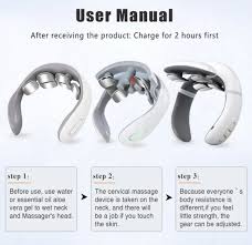 Smart 4-Head Neck & Shoulder Massager | Deep Heat Therapy & Muscle Pain Relief