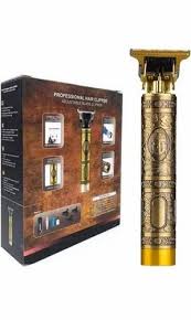 T9 Vintage Cordless Hair Cutting Machine | Professional Barber Trimmer for Men – Precision Fade, Beard & Hair Grooming Tool