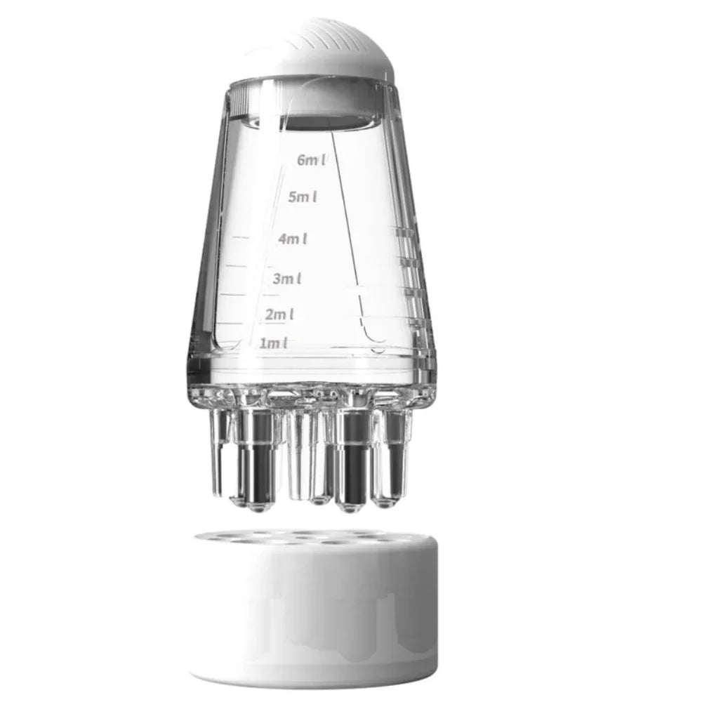 6ml Scalp Applicator & Mini Head Massager | Boost Hair Growth & Oil Absorption
