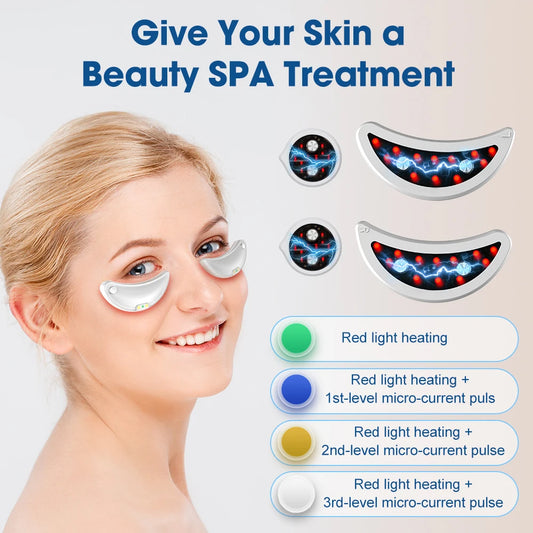 Red Light Under-Eye Therapy Pads | Dark Circle, Puffiness & Wrinkle Eraser