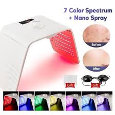 Nano Spray Hydrating LED Photon Therapy Machine – 7-Colour Skin Rejuvenation Device | British Cosmetic Clinic